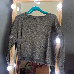 Dark grey long sleeved shirt